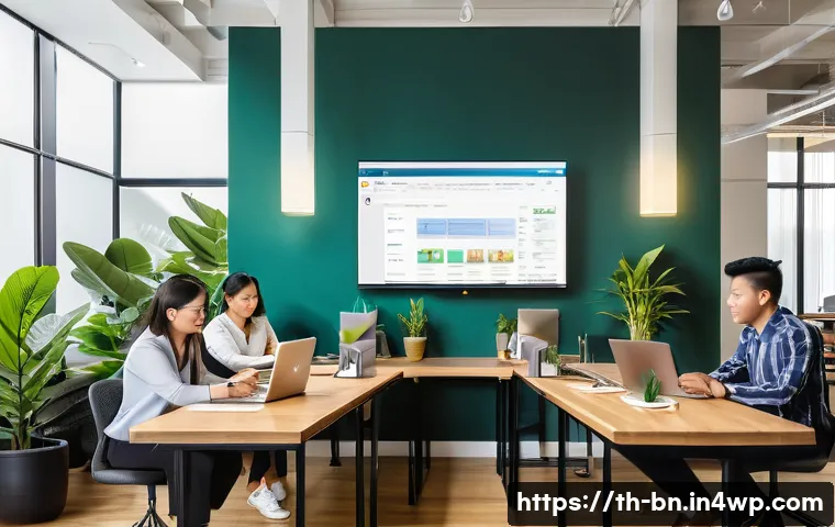 다양한 데이터 수집 방법 비교 - A modern digital workspace featuring a diverse group of Thai professionals collaborating on an onlin...